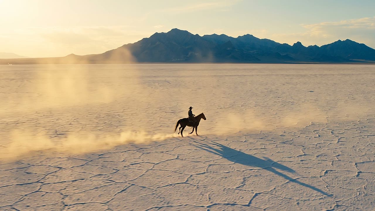 Salt flat rider, generated on Leap