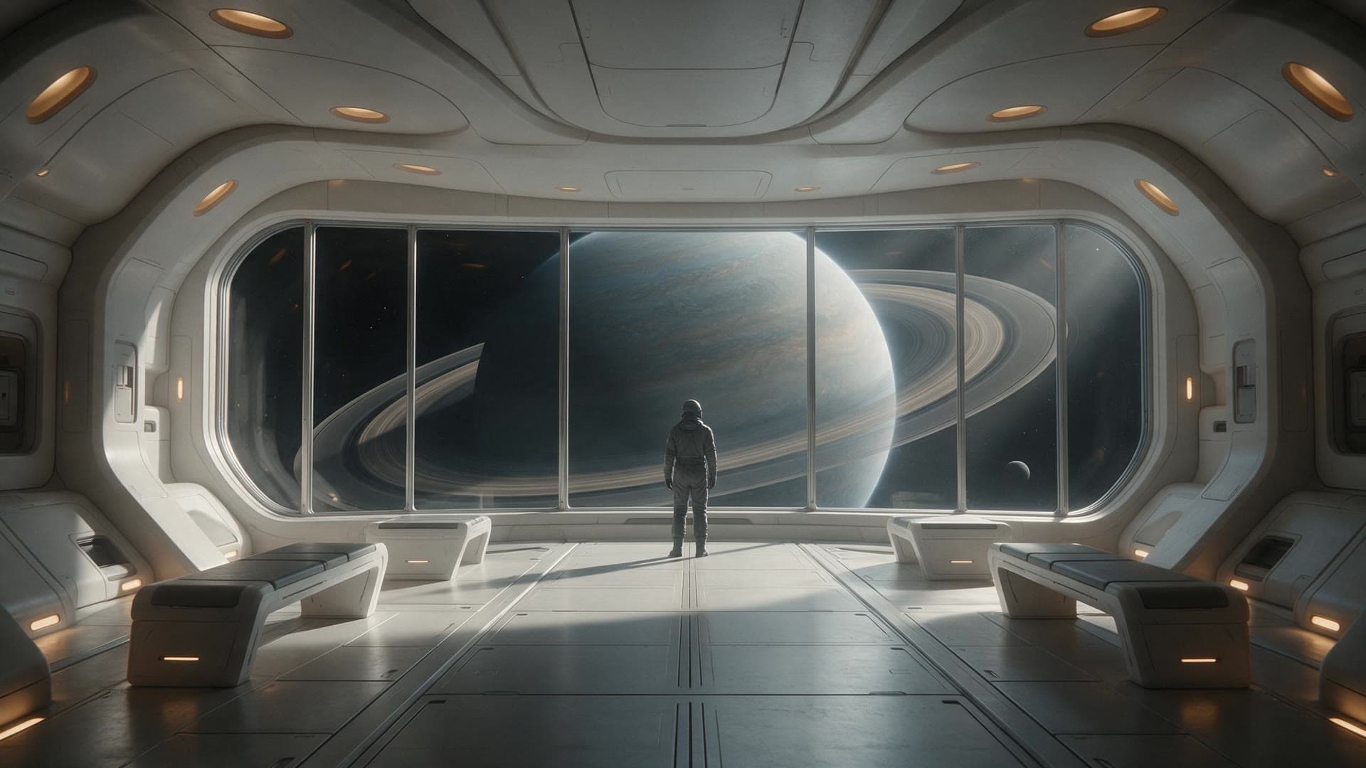 Observation deck, the generated first frame