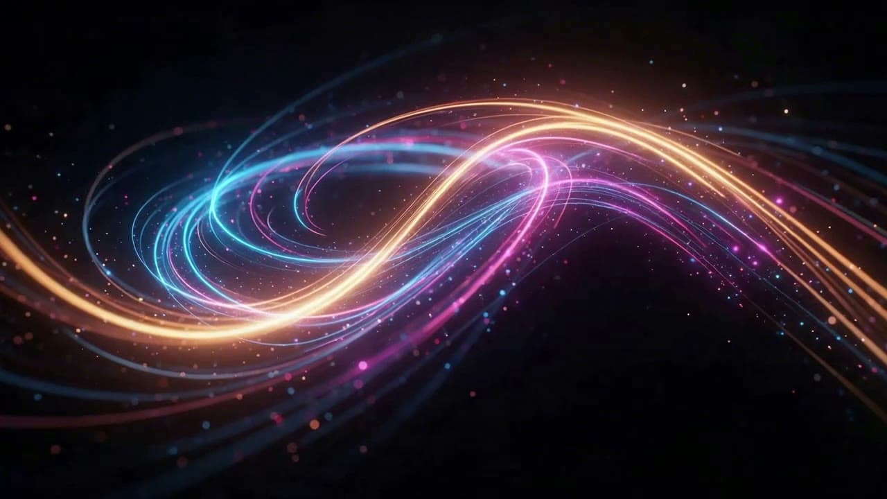 Light trails, generated on Leap