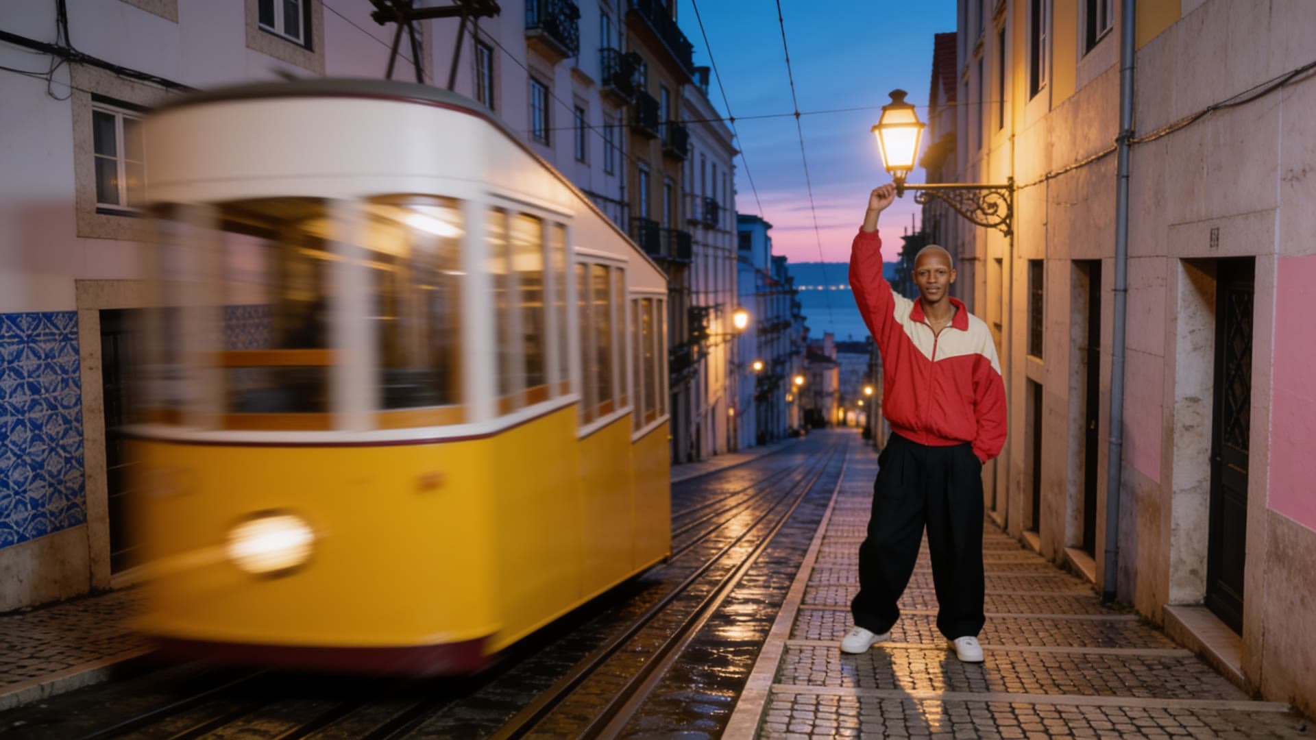The first frame of 5 da manhã, shot 1