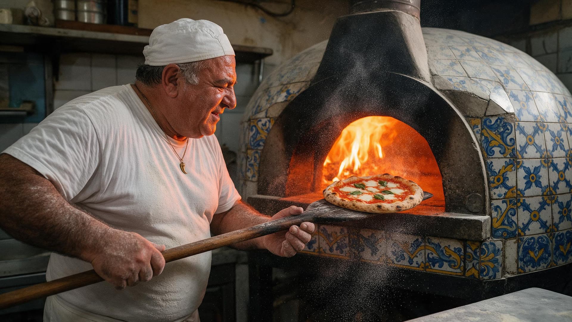 The first frame of Margherita
