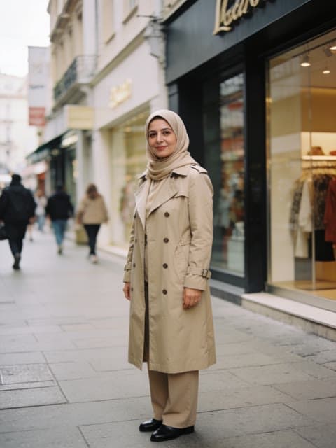 The photo hijab and shades started from